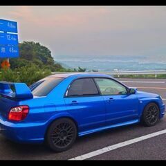 インプレッサWRX STI ターボ 水平対向エンジン GDB 涙...