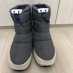 ノースフェイス　ヒッコリーストライプスノーブーツ