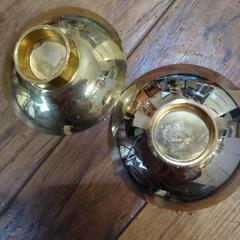 杯！杯！24kGP 長尾鶏　寿　古美術　2つセットの画像