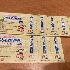 浜名湖パルパル　のりもの券