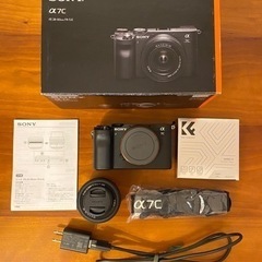 ソニー α7C ズームレンズキット　[おまけ付き]  ※お値下げ