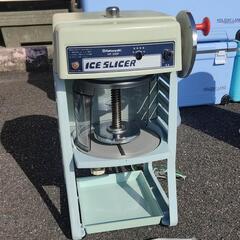 ①業務用かき氷機 初雪 HF-300P 中古