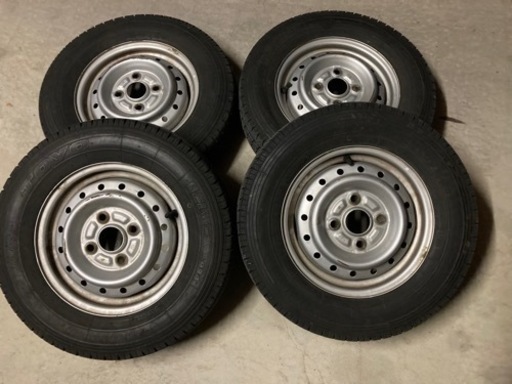 スタッドレスタイヤ　145/80R12            軽トラ・軽バン