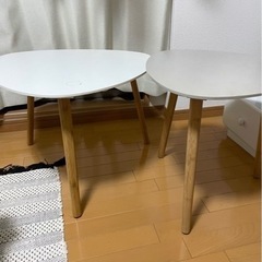 【無料】ミニテーブル2点セット
