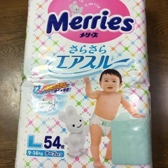 メリーズ　さらさらエアスルー　L54枚テープタイプ　3袋‼️