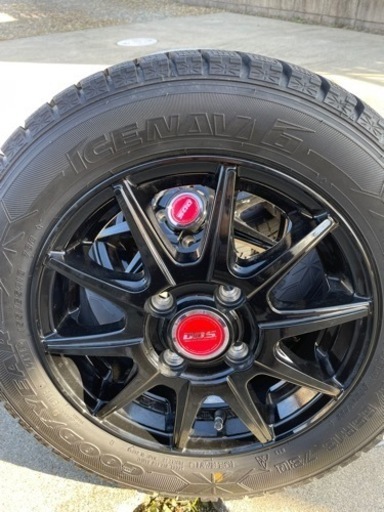 ホイール付きスタッドレス 155/65-13