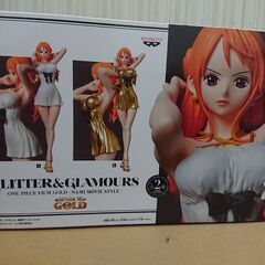 新品　箱入り　ワンピース フィルムゴールド GLITTER&GLAMOURS ナミ フィギュアの画像