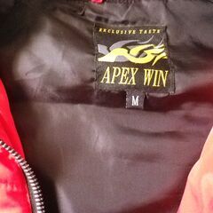 APEX　WIN　M　メンズ　赤　少し薄手　ジャケット　ブルゾン　アメリカ　ワークメーカーの画像