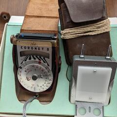 ☆☆貰って下さい！まとめ売り☆☆ジャンク品 露出計 ヴィンテージ ワルツ コロネット BⅡ型、セコニック ベイビーセコニックの画像