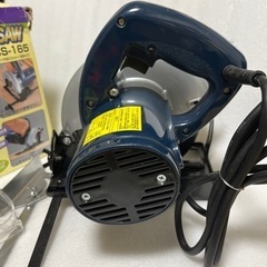 使用数度 美品 HOME TOOL 165mm 丸鋸 CS-165 ブレーキ付 丸ノコ 45度傾斜の画像