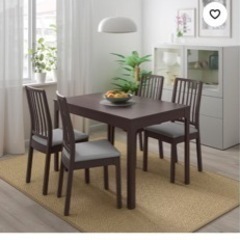 【引取限定】ダイニングセット IKEAの画像