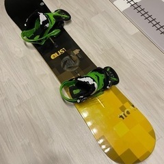 スノーボード　板:BURTON CUSTOM + ビンディング:BURTON