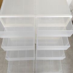無印良品 ポリプロピレン衣装ケース・小　8個の画像