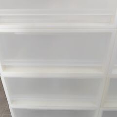 無印良品 ポリプロピレン衣装ケース・小　8個の画像