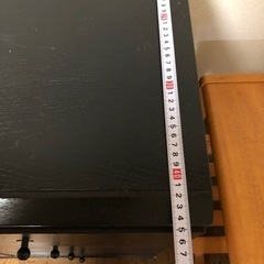 モダンインテリア ブラック チェスト 引き出し3杯の画像