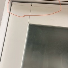 ホワイト　食器棚の画像