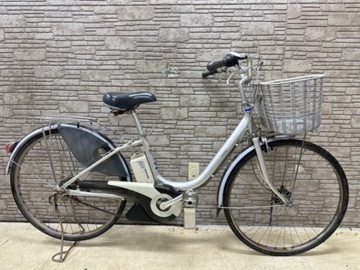 クリスマスSALE?東京23区配達無料?? 新基準 ブリヂストン　アシスタ　6Ah リチウム 電動自転車 中古　BS 615