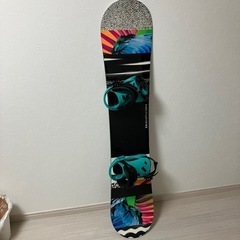 【お値下げしました！】スノーボード RIDE板143cm,SALOMONビンディング