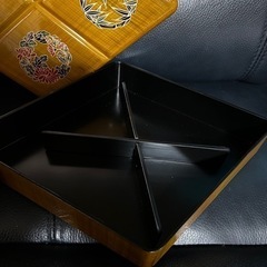 新品　ひし形　二段重箱　おせち料理も◎の画像