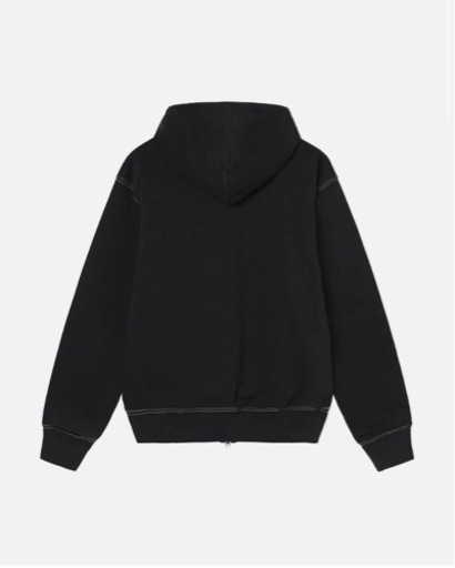 stussy ジップアップパーカー