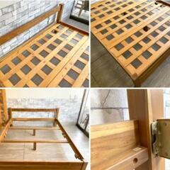 ウニコ unico BREATH ダブルベッドフレーム