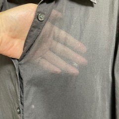 UNIQLO シアーシャツ L 本日のお取引に限り2,500円‼️の画像
