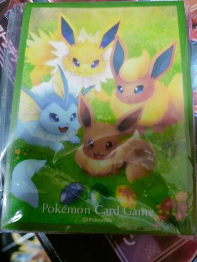 ポケモンカード　デッキシールド　イーブイ