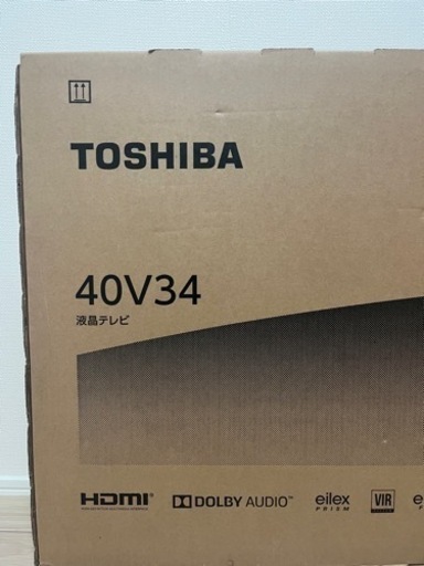 新品未使用　TOSHIBA REGZA 40V34 テレビ
