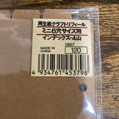 インデックスの画像