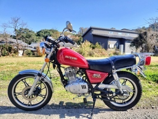 スズキ⭐️GN125H⭐️美品⭐️キャブ