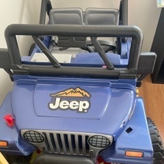 決まりました。jeep 2人乗り電動　car