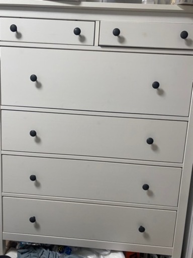 チェスト / ホワイト / 姫系 / IKEA組み立て済み