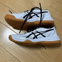 アシックス体育館シューズ　子供用の画像