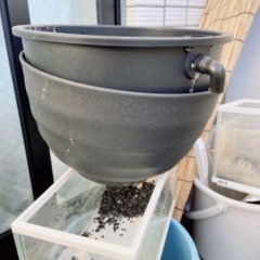 無料でお譲りします、メダカ飼育容器
