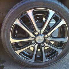 【美品】タイヤ＋ホイールセット！15インチのアルミホイル【車検対応内】
