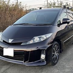 平成25年 エスティマ アエラス 車検令和6年7月 両側パワース...