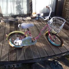 自転車　子供　16インチ　マイメロ