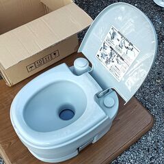 ★未使用!!お届け可！★ 移動式水洗トイレ ポータブルトイレ 非常用トイレの画像
