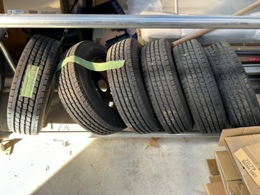 キャンター１.5トンで使用してたスタッドレス　185/80/14 6本
