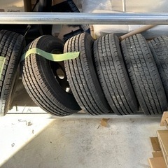 キャンター１.5トンで使用してたスタッドレス　185/80/14 6本