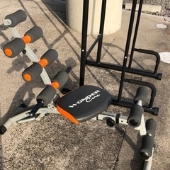 無料！ショップジャパン ワンダーコア◆腹筋 背筋◆健康器具 トレーニング フィットネス【こちらは店舗です。浜村鹿野温泉ICから3分 買取本舗 宮本リサイクル 営業時間９～１９時 定休日水曜】の画像