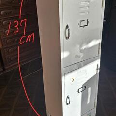 収納家具上下２段  丈夫なアルミ製