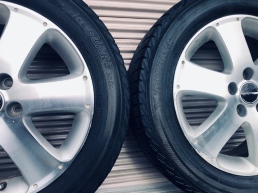 冬タイヤ 215/60R17 ホンダ純正アルミ付きスタッドレス 4本組