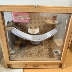 手作りケージ（小動物用）の画像