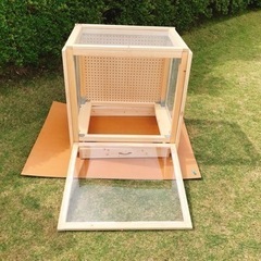 手作りケージ（小動物用）の画像