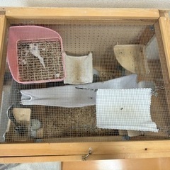 手作りケージ（小動物用）の画像
