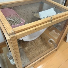 手作りケージ（小動物用）の画像