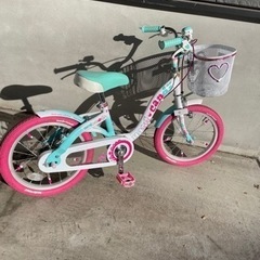 （終了）子供用自転車　18インチ　女の子