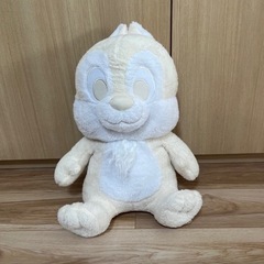 チップ＆デールの100thプラチナホワイトのぬいぐるみ