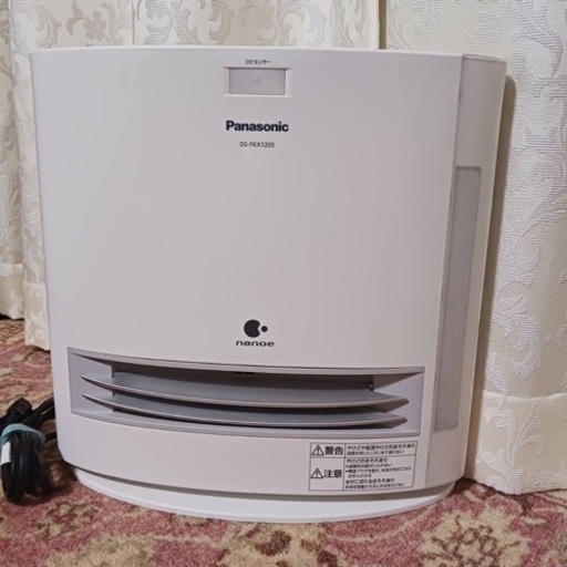 美品　Panasonic 加湿セラミックヒーター